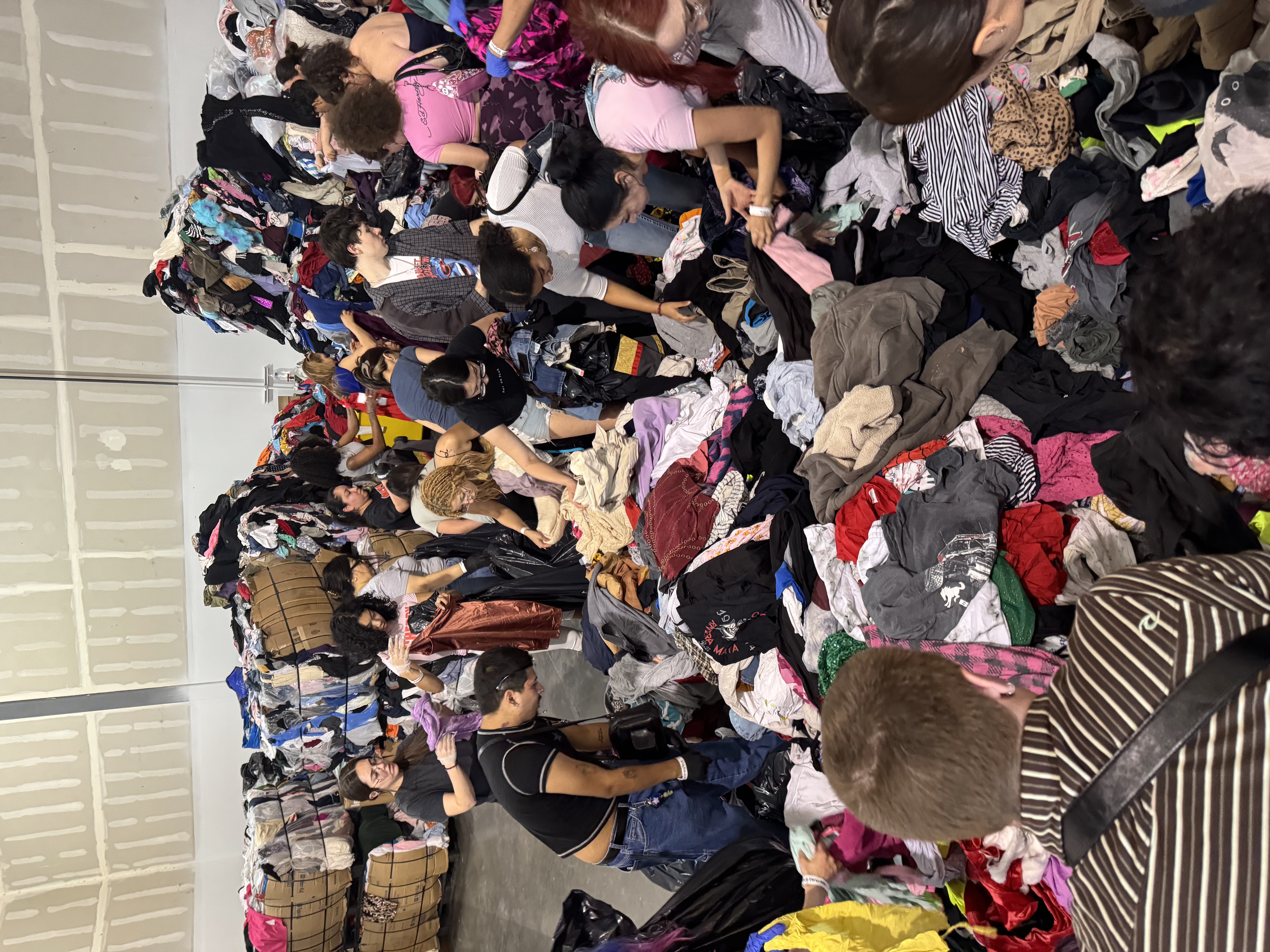 Reed's Raghouse warehouse floor